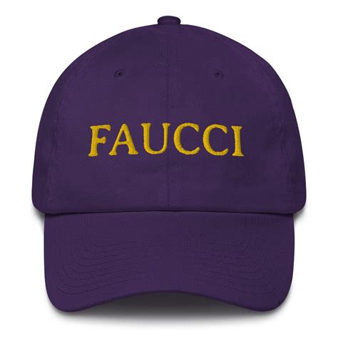 fauci gucci hat|Vaccine.